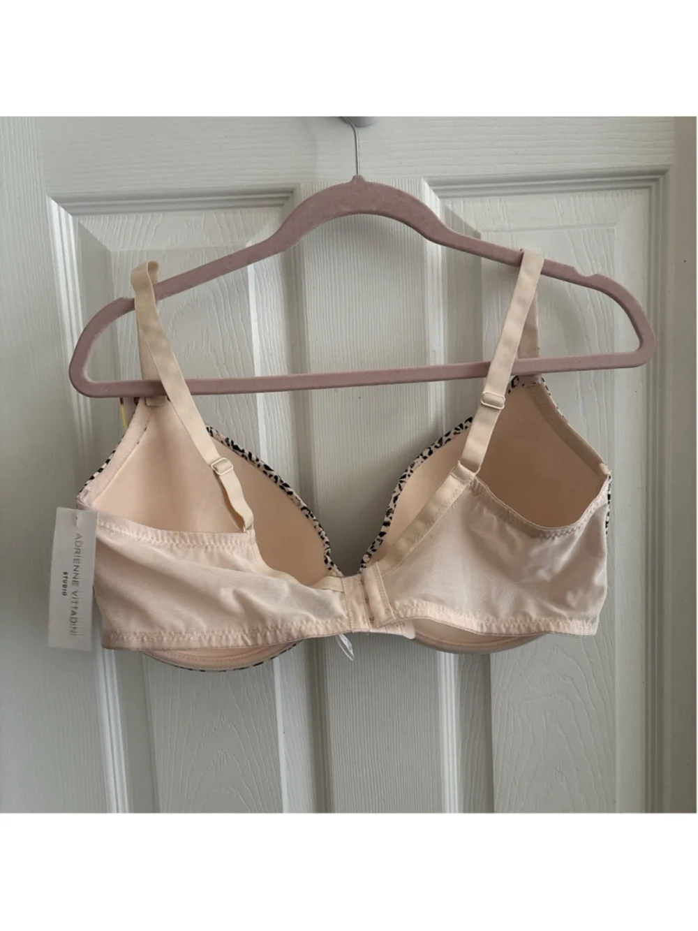 Adrienne Vittadini Studio T-Shirt Bra | Size 40DD | NWT Leopard Print Intamates
